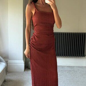 Zara Burgundy dress